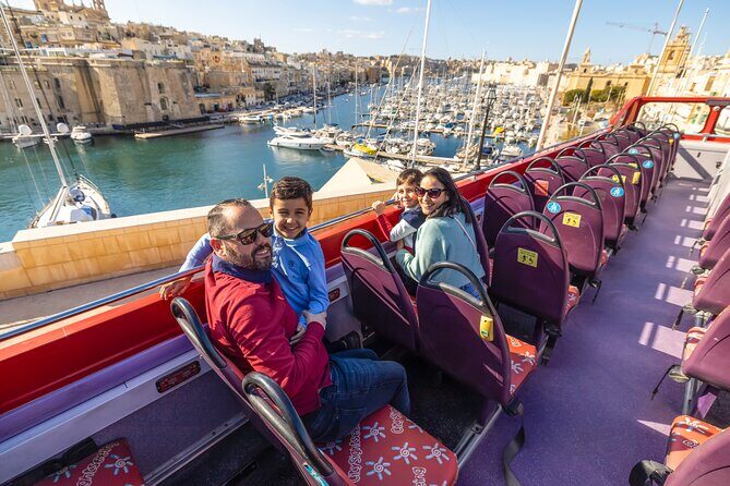 2-Day Hop-On Hop-Off Bus + Harbour Cruise Pass - The value of a 48-hour pass in compact Malta