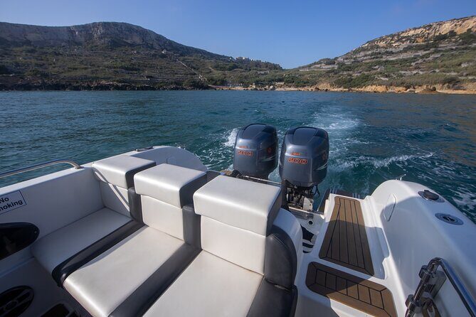 2 hour Private Boat Adventure Tour of Comino and Blue Lagoon - Santa Maria Bay: a quieter start with an 18th-century edge