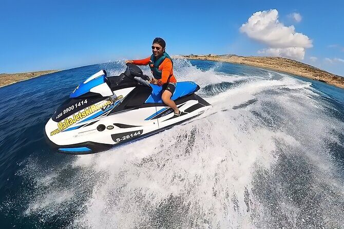 30 minute, Jet Ski Rental Malta - Self guided - No Licence Needed - Marfa and Slug’s Bay: The Variety Stops That Make the Time Worth It