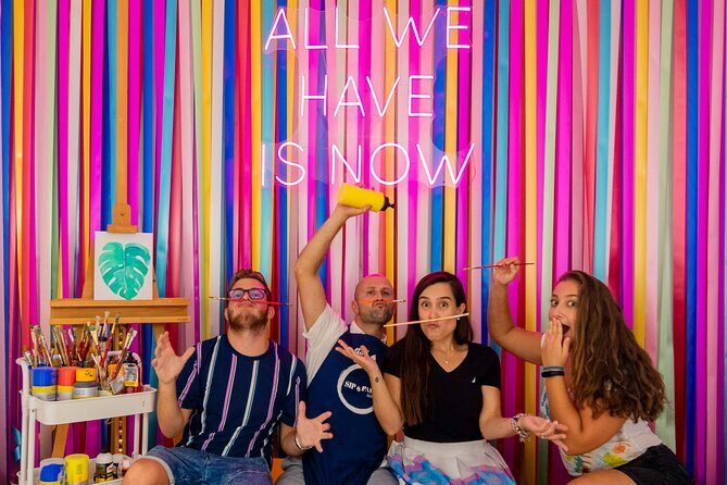 Art Experience with Wine - Private Group Energy: Why It Feels Easier Than a Class