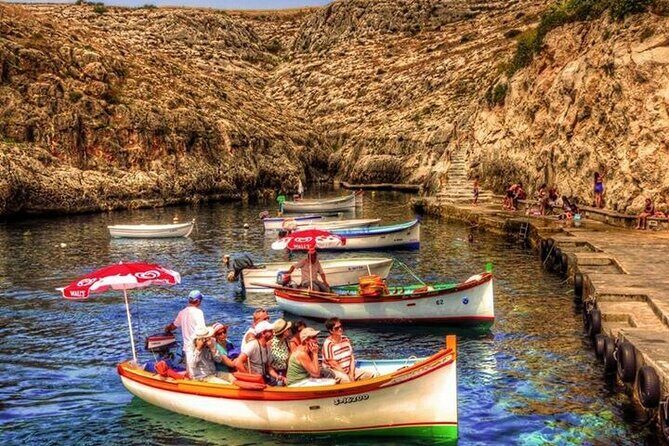 Blue Grotto and Sunday Market at Marsaxlokk Fishing Village Tour - The Boat Ride Around the Caves: Included? No. Worth It? Often Yes.