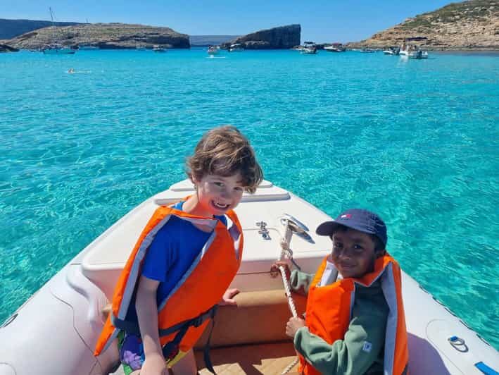 Blue Lagoon, Crystal Lagoon & Comino Caves Private Boat Tour - Saint Mary’s Tower and Cominotto Views: Short Stops with Big Payoff