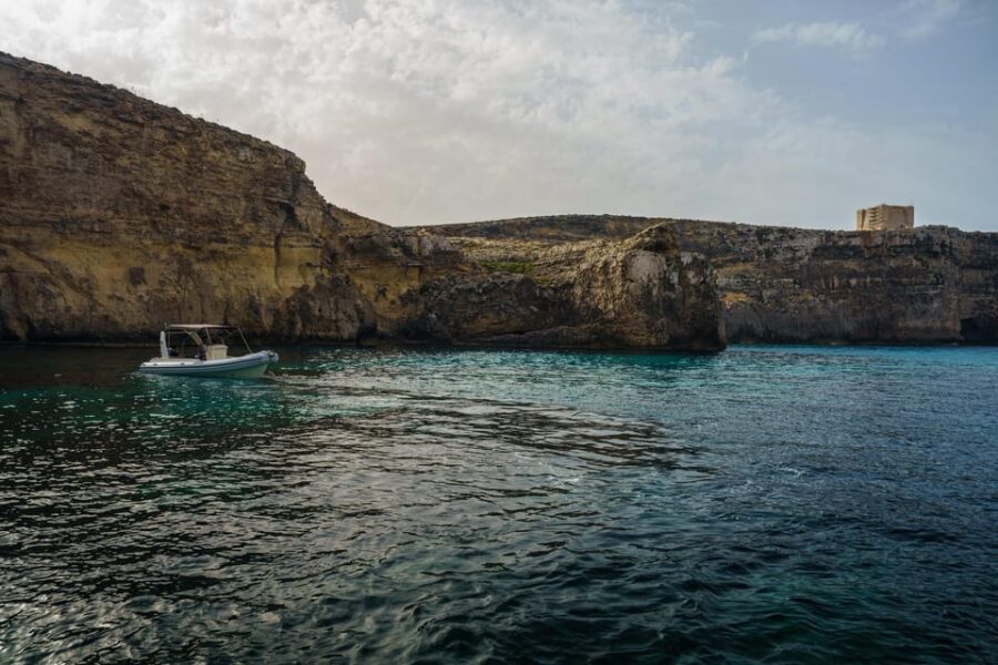 Blue Lagoon, Crystal Lagoon & Comino Caves Private Boat Tour - Santa Marija Bay, Elephant Rock, and the Gozo Pass-By