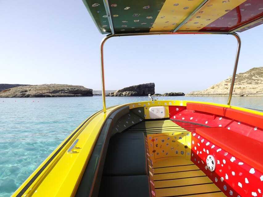 Blue Lagoon: Malta, Crystal Lagoon, Caves, Private Speedboat - Cominotto Reef: Photo Stop Seas That Still Feel Active