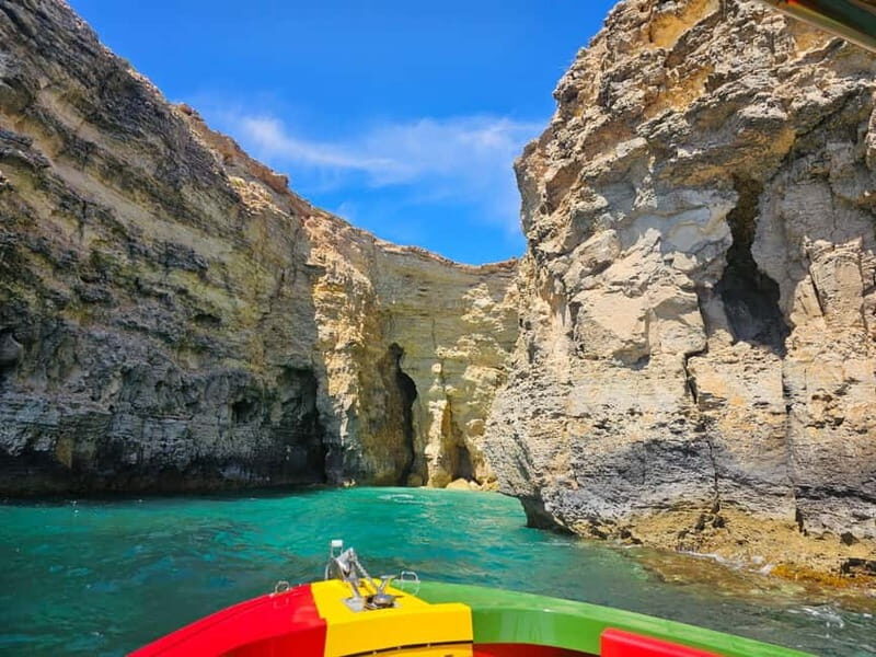 Blue Lagoon:Malta Crystal Lagoon, Comino,Private Speedboat - Skipper Control and Route Changes: How to Get the Day You Want