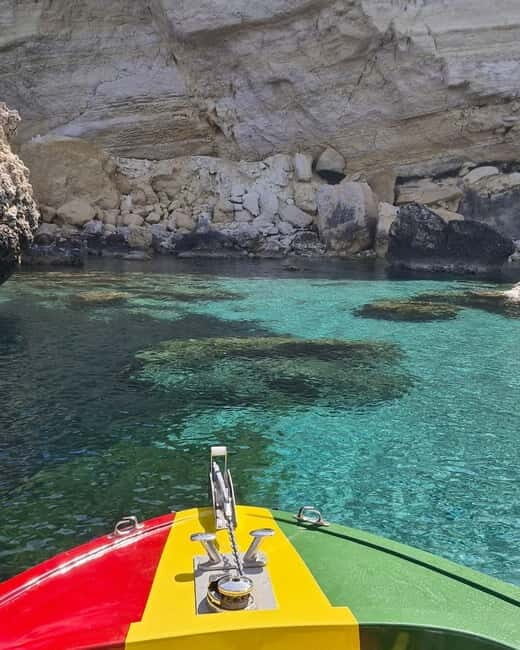 Blue Lagoon:Malta Crystal Lagoon, Comino,Private Speedboat - Blue Lagoon Stop: Swimming and Snorkeling in the Main Attraction Zone