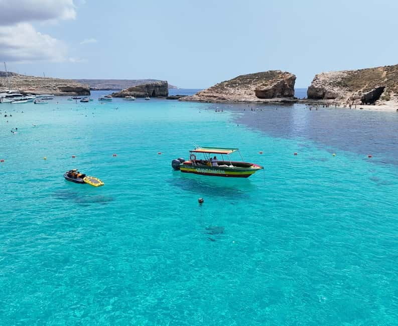 Blue Lagoon:Malta Crystal Lagoon, Comino,Private Speedboat - Price, Group Size, and What You Actually Get for $203