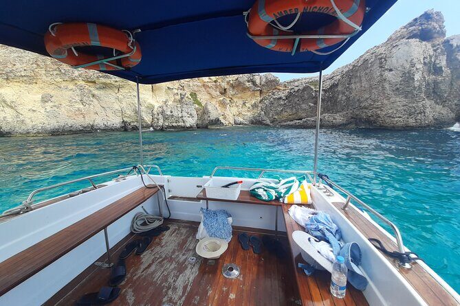 Boat Charters Blue lagoon, Crystal Lagoon, Comino, Malta 4hr trip - Private boat value: price, included gear, and why group size matters