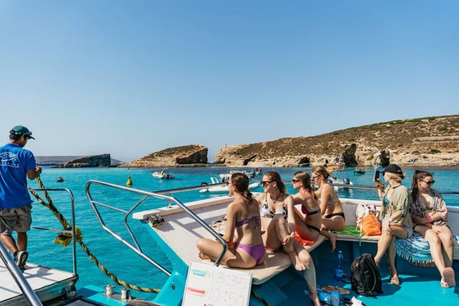 Comino: Blue Lagoon, Crystal Lagoon, and Seacaves Tour - Crystal Lagoon Stop (June–October): Swim From a Sheltered Bay