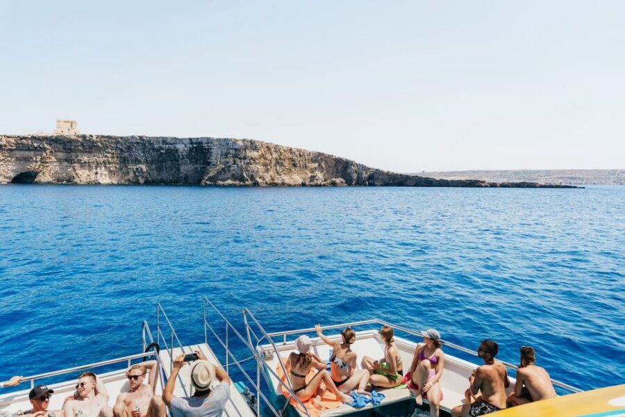 Comino: Blue Lagoon, Crystal Lagoon, and Seacaves Tour - Sea Caves and Santa Maria Caves: The Photo Stops That Feel Like Contrasts