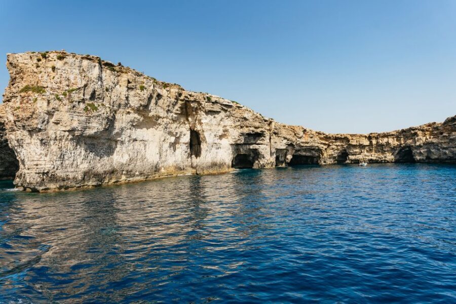 Comino: Blue Lagoon, Crystal Lagoon, and Seacaves Tour - Onboard Fun: Waterslide, Underwater Windows, and the Little Comfort Wins