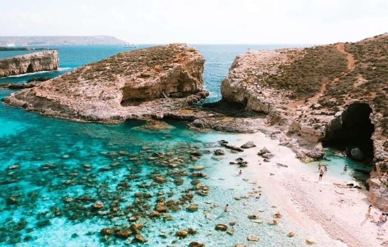 Comino & Gozo: Blue & Crystal Lagoons Cruise with Sea Caves - Your all-day rhythm: how the stops keep you fed with scenery