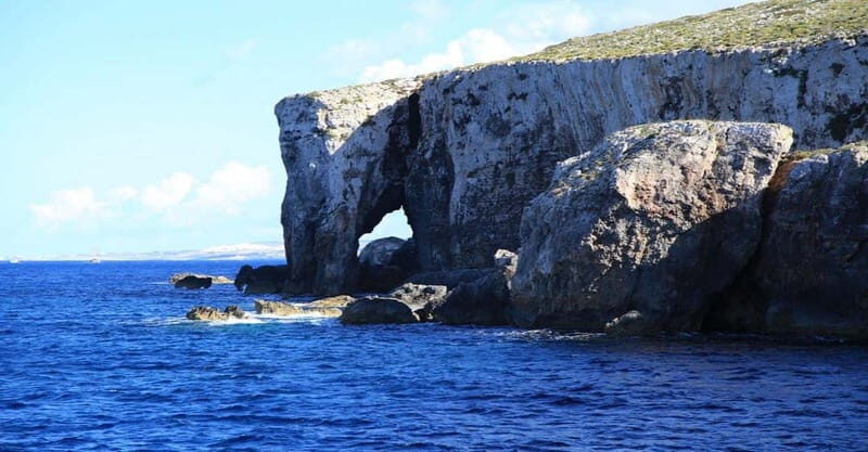Comino & Gozo: Blue & Crystal Lagoons Cruise with Sea Caves - Crystal Lagoon stop: where you can calmly swim and snorkel