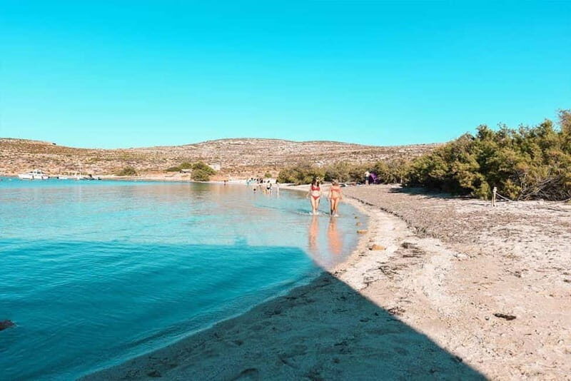 Comino & Gozo: Blue & Crystal Lagoons Cruise with Sea Caves - St. Marija Bay (and Santa Marija Bay): relaxing water time and a quieter shoreline