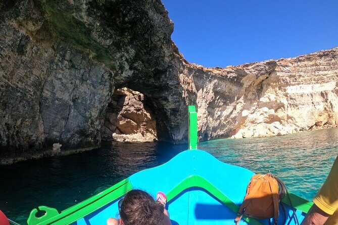 Comino Private Boat with Snorkeling and Cave Sightseeing - Crystal Lagoon: Two Caves, One Under the Tower, Plus Cliff Jump Energy