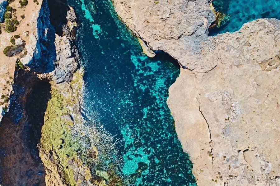DiveSnap Underwater Sports Thrills:Lantern Point & P31 Wreck - Crystal Lagoon: cliff-jump energy for different skill levels