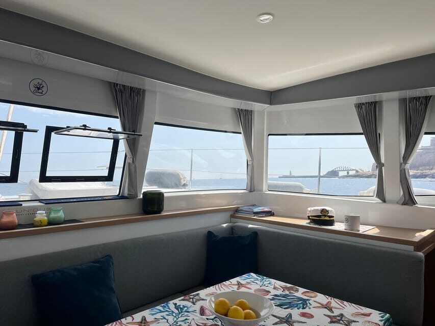 Evening Catamaran Charter - Departure From Marina Di Valletta: Start Where the Action Is