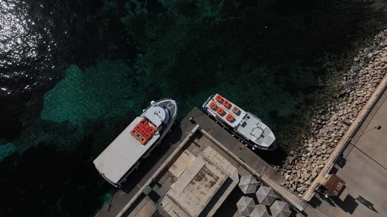Ferry service to Blue Lagoon (opt. stop in Gozo)& Caves trip - The ferry ride itself: Comino views with a short time cost