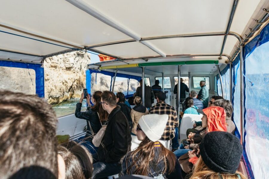 From Malta: Full-Day Gozo UTV Tour with Lunch and Boat Ride - The return boat ride through the Blue Lagoon and Comino Caves