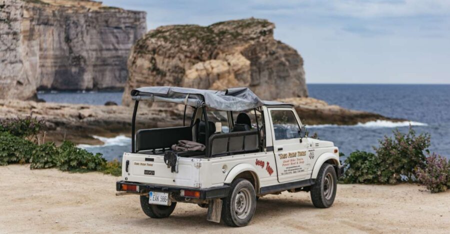 From Malta: Full-Day Gozo UTV Tour with Lunch and Boat Ride - Ramla Bay to Xewkija Rotunda Church: mixing coastline with culture