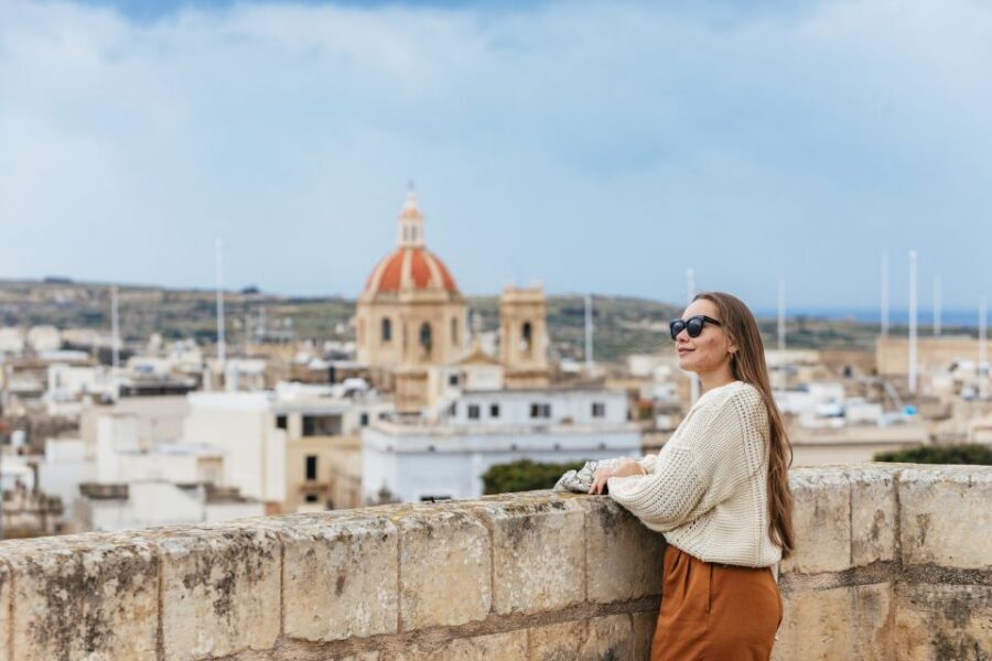 From Malta: Full-Day Gozo UTV Tour with Lunch and Boat Ride - Ta’ Pinu and Victoria: the day’s big finishing arc