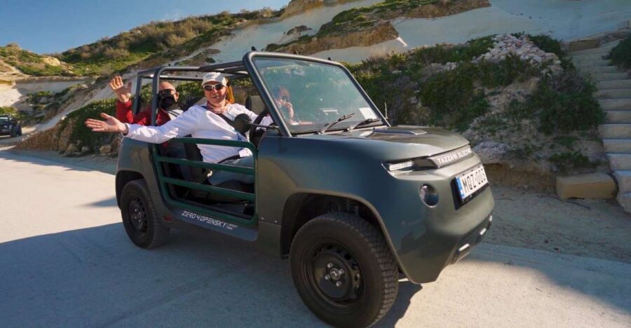 From Malta: Self-Driving E-Jeep Guided Tour in Gozo - Caves and Coastal Power Stops: Tal-Mixta Cave and Dwejra Bay