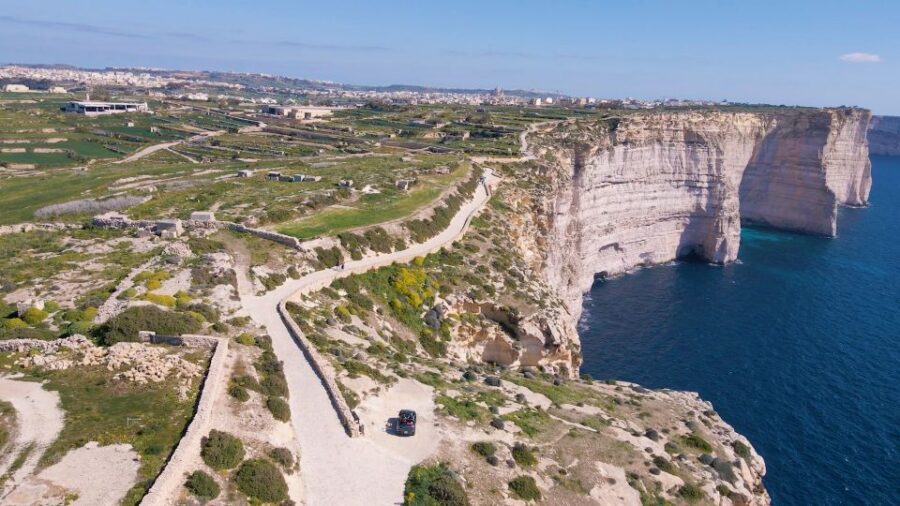 From Malta: Self-Driving E-Jeep Guided Tour in Gozo - What It Feels Like With a Real Group: Convoy Size Can Change the Day