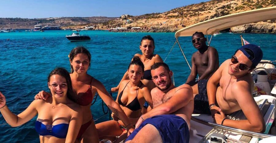 From Marsamxett: Maltese Islands Private Yacht Charter - A Skipper-Led Private Yacht Day in Malta (Minus the Crowds)