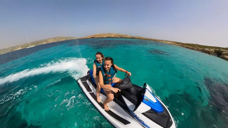 From Mellieħa: Comino, Blue Lagoon, and Gozo Jet Ski Tour - Blue Lagoon and Crystal Lagoon: the water color you came for