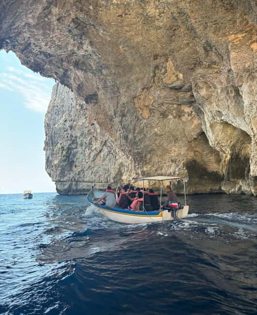 From Sliema: Blue Grotto Trip - Including Boat Cave Tour - Sliema pickup and private bus logistics