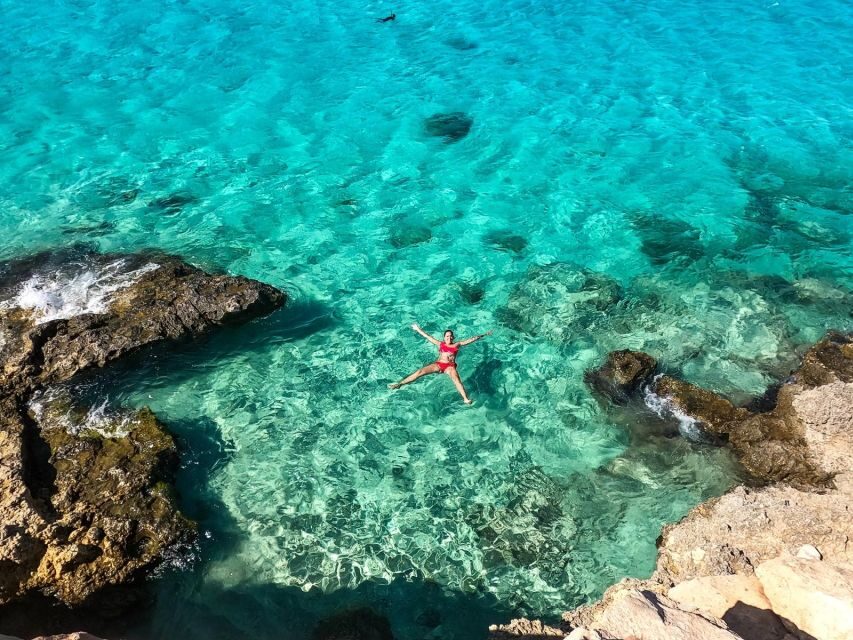 From Sliema: Comino Island and Blue Lagoon Cruise - On Board: PA Commentary, Toilets, and the Water Slide