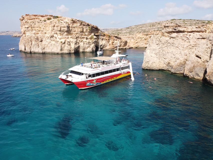 From Sliema: Gozo, Comino and Blue Lagoon Cruise - From Sliema Harbor to Gozo: what the boat ride really feels like
