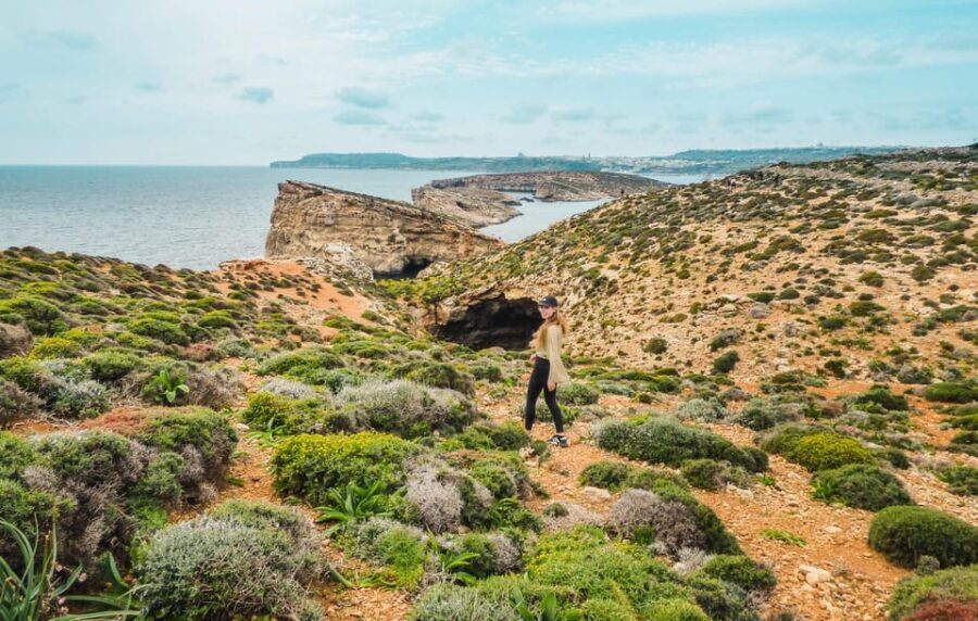 From St. Julian's: Comino and Blue Lagoon Trip by Speedboat - Comino Sea caves on the way back: the bonus you earn with good weather