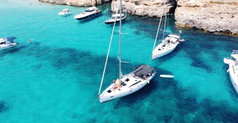 From Valletta: Full Day Private Charter on a Sailing Yacht - The yacht: a 2020 Elan Impression 45 that feels made for a day offshore