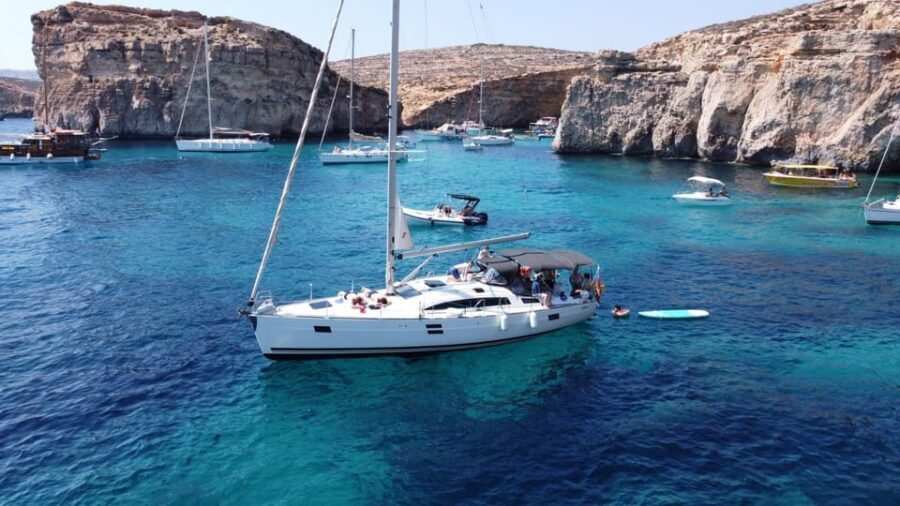 From Valletta: Romantic Sunset Cruise on a Sailing Yacht - Food, wine, and the menu choices that affect your budget