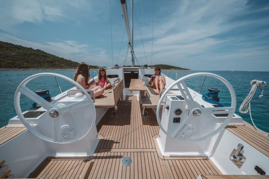 From Valletta: Romantic Sunset Cruise on a Sailing Yacht - Captain attention to detail: music, nighttime swims, and surprise proposals