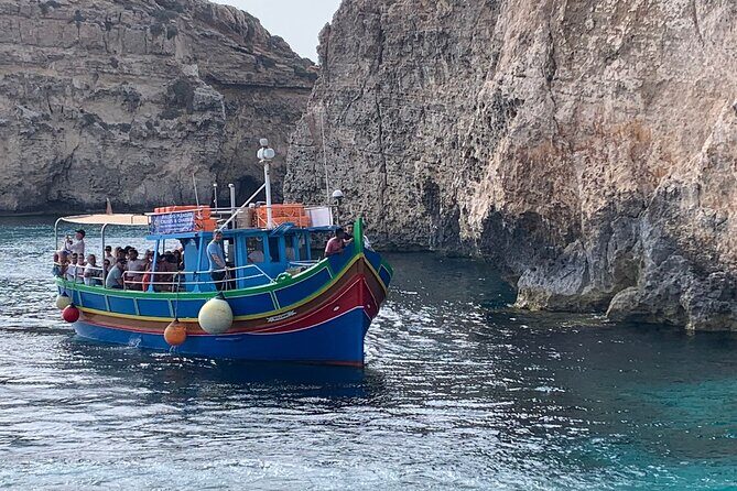 Full Day Private charter to Crystal & Blue Lagoon, Caves & Gozo - San Niklaw Bay and Santa Marija Bay: quieter beach time with smart conveniences