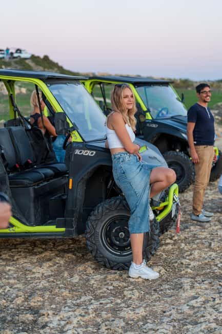 Gozo: All Inclusive 4x4 Chauffeured JEEP day safari - The lunch setup: light, traditional, and timed for an active day