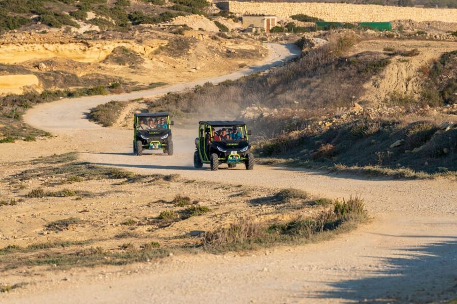 GOZO All Inclusive Self Drive Jeep day tour wt Blue Lagoon - Wied il-Għasri, Sannap Cliffs, and Ta’ Cenc viewpoints: the day’s off-road fuel