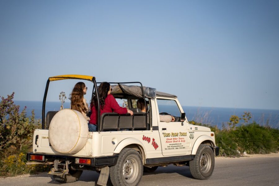 Gozo: Customizable Private Guided UTV Tour with Lunch - Key points before you go