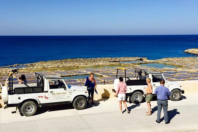 Gozo Full-Day Jeep Tour with Private Boat to Gozo & return - Victoria, coast viewpoints, and the “photo stop” rhythm