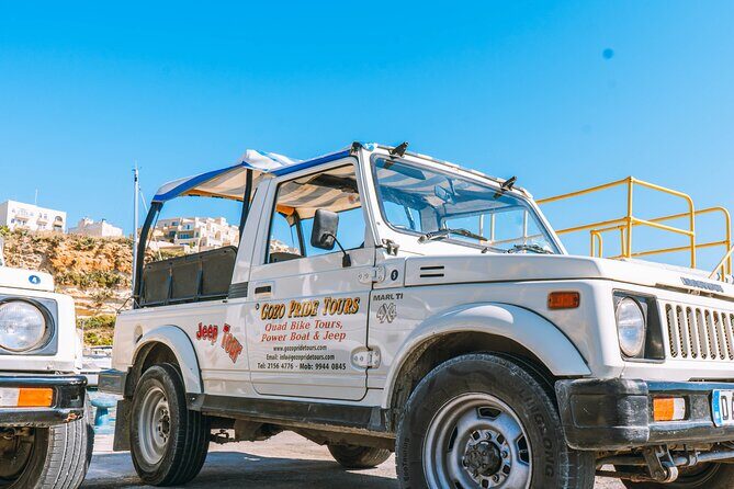 Gozo Full-Day Jeep Tour with Private Boat to Gozo & return - Ta’ Pinu, Qala Belvedere, salt pans, and crafts that actually feel local