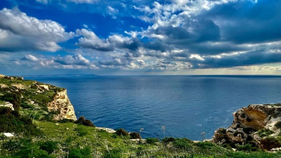 Gozo Unveiled: Guided Hiking in Gozo - The West - Xlendi Bay panoramas: cliff walking without the sketchy closeness