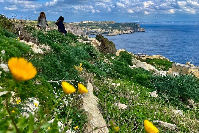 Gozo Unveiled Hiking: A Guided Hike tour in Gozo - Mgarr Ix-Xini Beach and Mgarr Ix-Xini Tower: the final stretch with a view