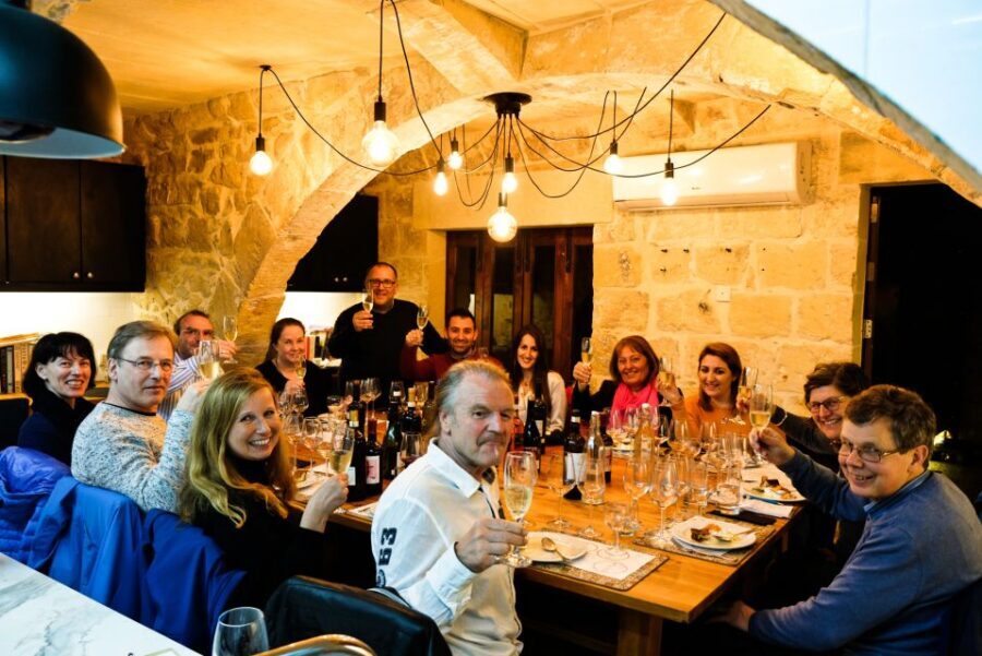 Gozo: Wine Tasting and Paired Dinner Experience - The pacing: how you move from starter to dessert in 3 hours