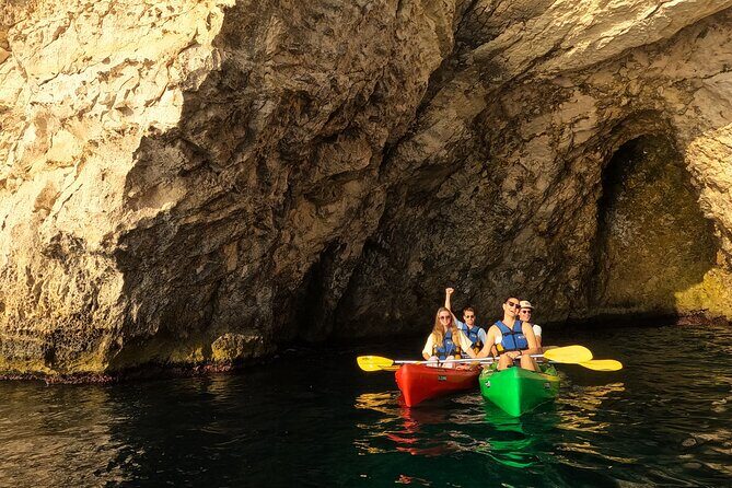 Guided Kayak Tour in St Paul's Island - Rdum il-Biez and the Tal-Mignuna cave: pigeons, coral, and clear water