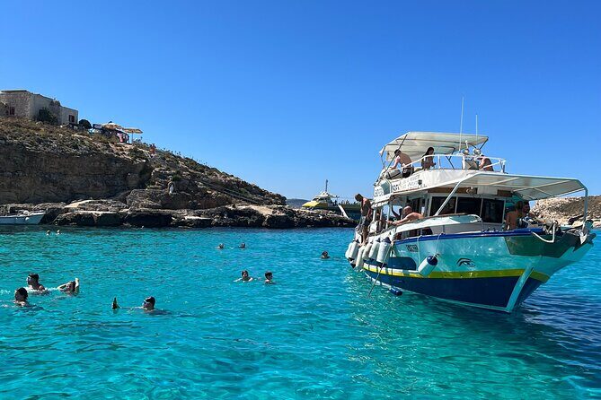 Half day Cruise - Comino, Gozo, Blue & Crystal Lagoon, and Caves - Crystal Lagoon Stop: Quieter Water for Snorkel and Wildlife Watching