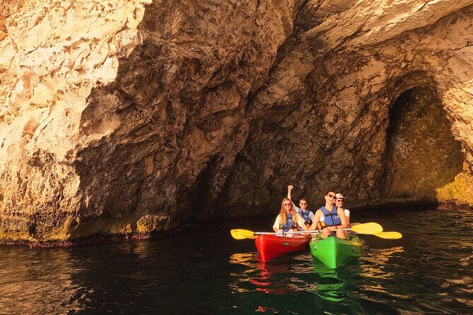 Kayak Tour Golden Hour at St Paul's Island 2 hours 30 minutes - Mistra Bay to Rdum il-Biez: coast-hugging, caves, and WWII leftovers