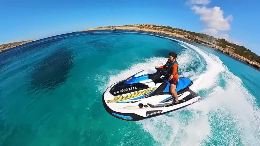 Malta 30 Minutes Jet Ski Rental / Hire - 2024 Yamaha VX - From Cirkewwa to open water in 30 minutes