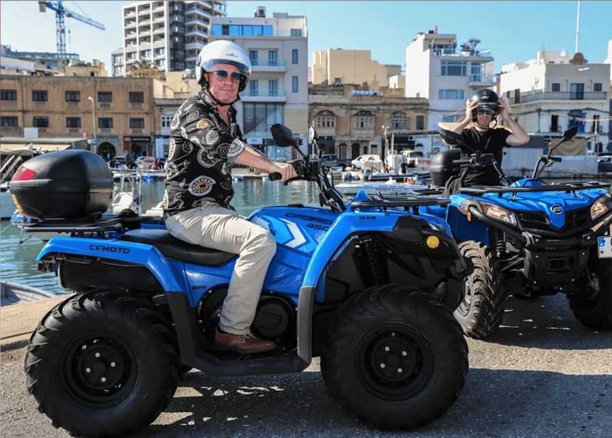 Malta: 4 hour Quad Bike Island Tour - Mistra Bay swimming time: what you should bring and why